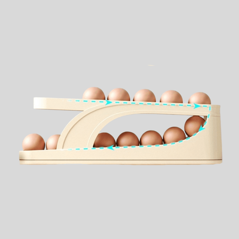 EggBasket | Support À Œufs Automatique Pour Rangement Pratique Et Organisé | Valuna