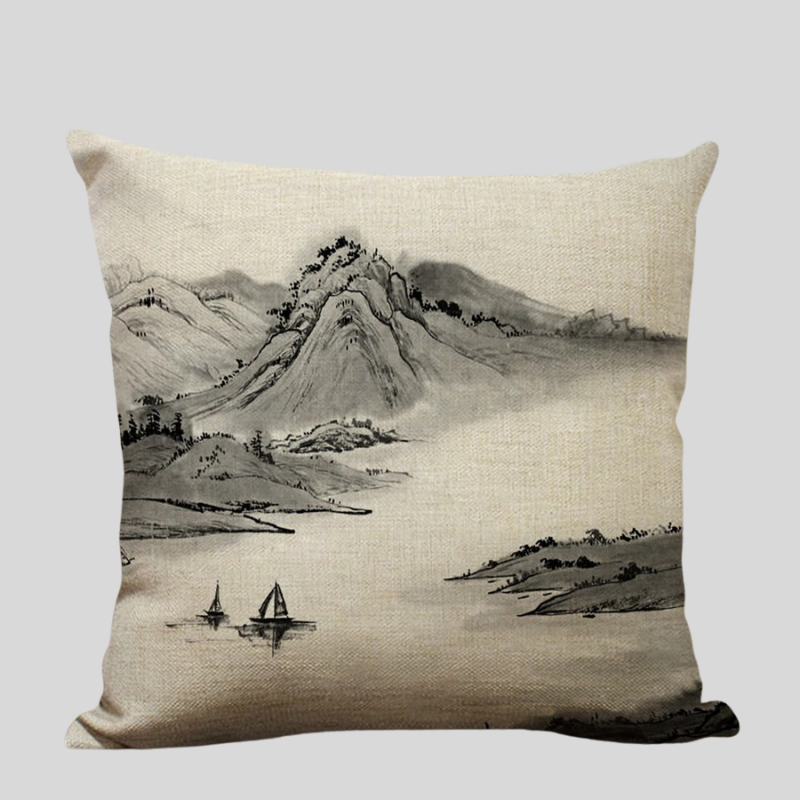 ZenScape | Coussins Décoratifs Inspirés Du Japon Pour Intérieur Zen | Valuna