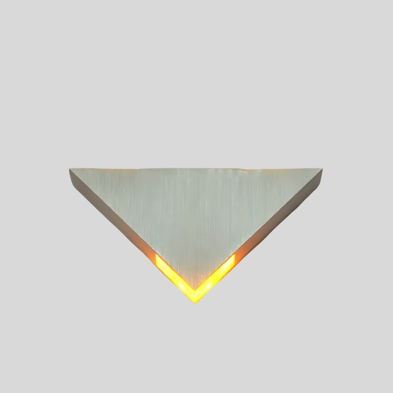 Lumière – Applique Murale Triangulaire Moderne Led | Éclairage Contemporain Pour La Maison | Valuna