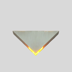 Lumière – Applique Murale Triangulaire Moderne Led | Éclairage Contemporain Pour La Maison | Valuna