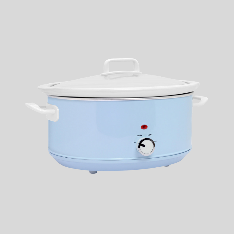 Mijoteuse 6,5L En Céramique | Avec Couvercle En Verre Trempé | Valuna