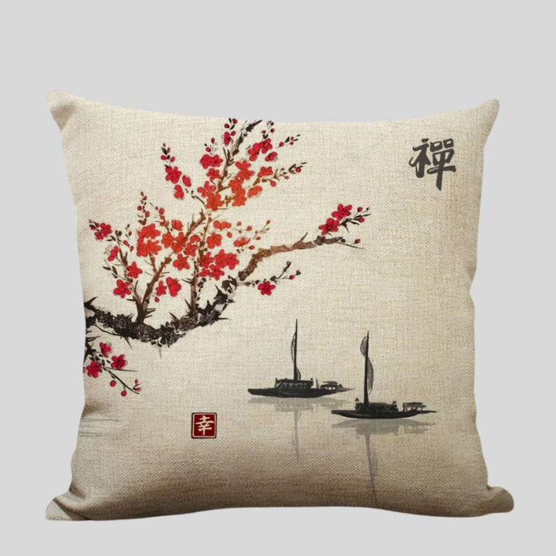 ZenScape | Coussins Décoratifs Inspirés Du Japon Pour Intérieur Zen | Valuna