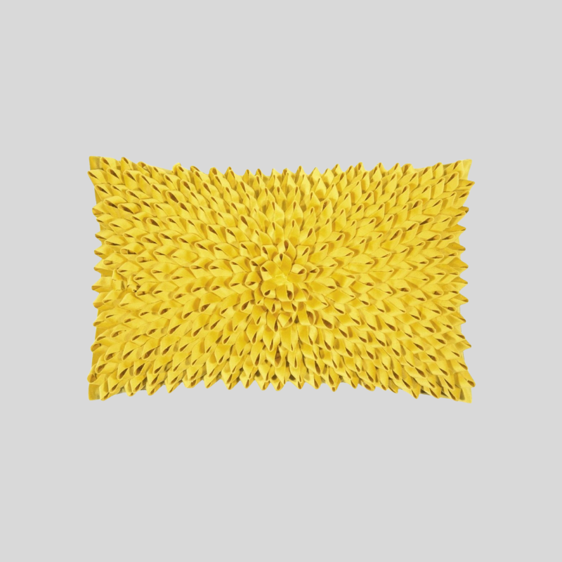 Texture Bouclée | Housse De Coussin Rectangulaire Raffinée | Valuna