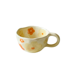 Tasse En Céramique Motif Floral - Valuna