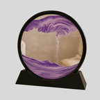 Lunareve | Ornement Cinétique Représentant Un Paysage De Sable Pour Une Atmosphère Apaisante | Valuna