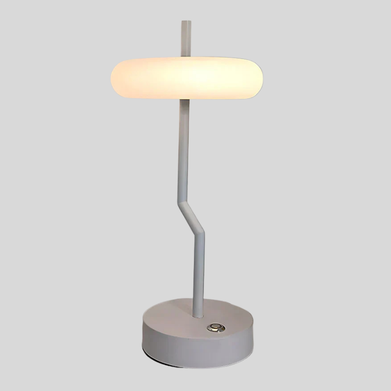 CurvaGlow | Lampe Sur Pied Élégante Avec Abat-Jour Rond | Valuna