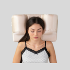 CerviSilk | Oreiller Cervical Anti-Rides Avec Housse En Satin Et Réduction Des Ronflements – Livraison Offerte | Valuna