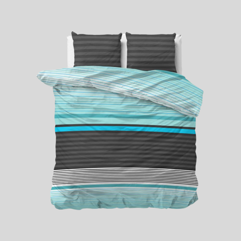 CottonDream | Housse De Couette En Coton Microfibre Avec 2 Taies D’Oreiller – Livraison Offerte | Valuna