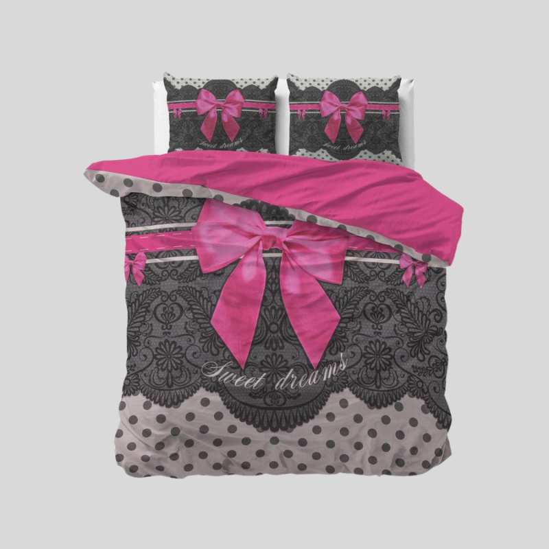 CottonDream | Housse De Couette En Coton Microfibre Avec 2 Taies D’Oreiller – Livraison Offerte | Valuna