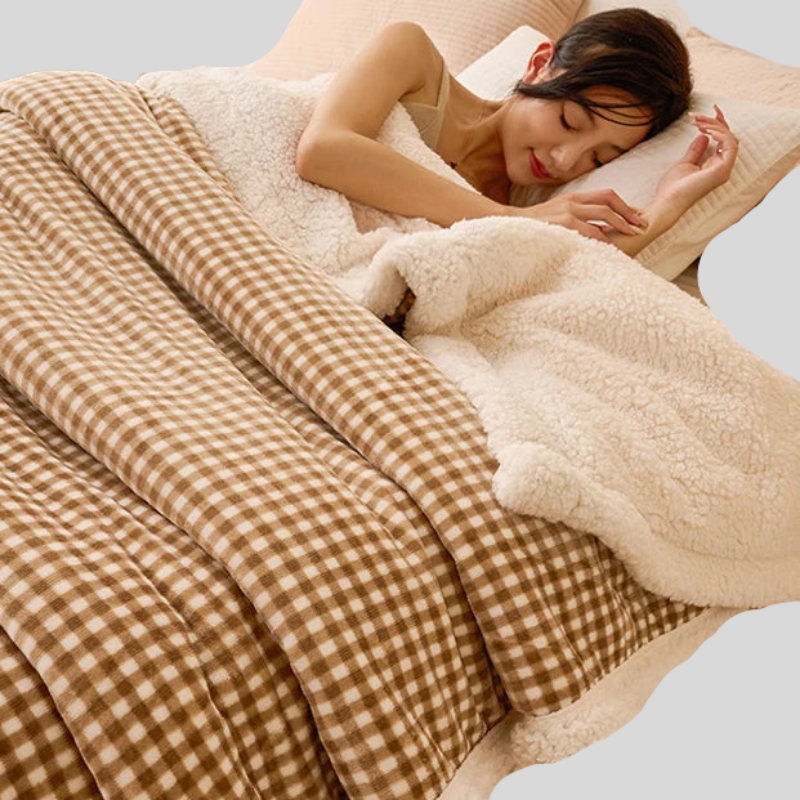 PlaidCozy | Couverture À Carreaux Chaud Et Doux – Livraison Offerte | Valuna