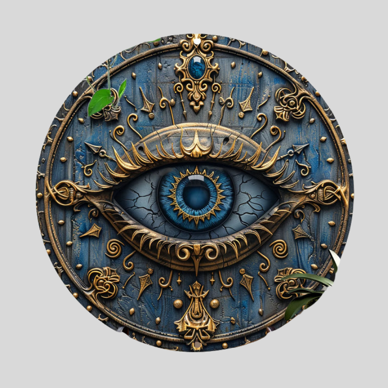 Amulette Protectrice Décoration | Œil Moderne Contre Le Mauvais Œil | Valuna