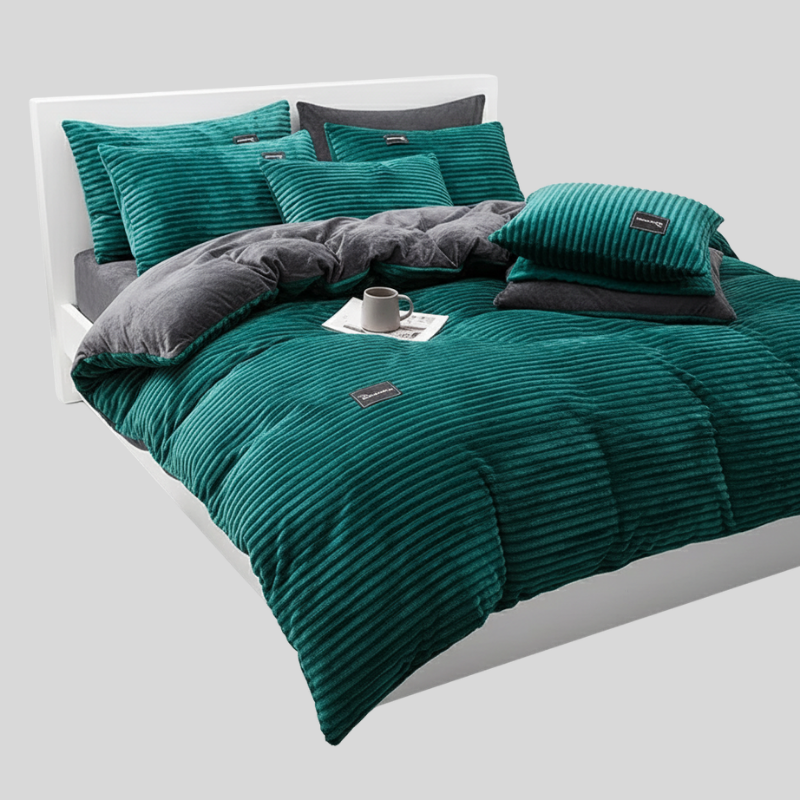 Peluche Chaleur | Ensemble De Literie Ultra Chaud Et Confortable | Valuna