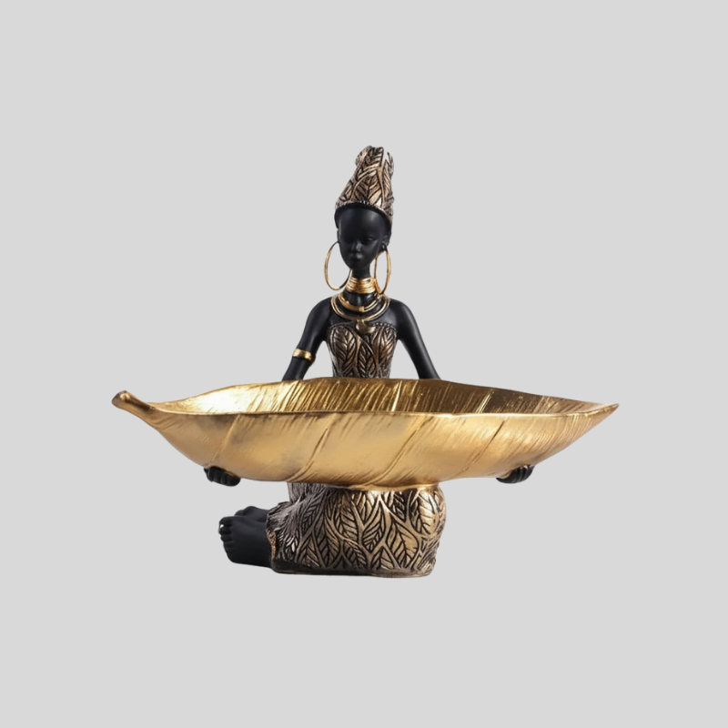 Éclectique | Porte-Bijoux En Résine Avec Design De Feuille | Valuna