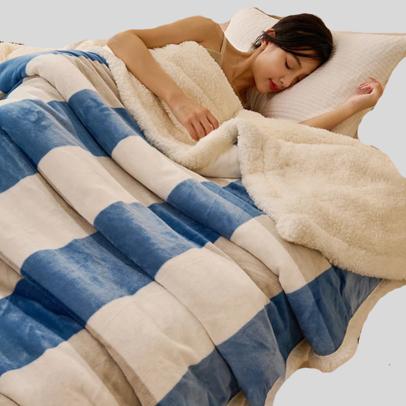 PlaidCozy | Couverture À Carreaux Chaud Et Doux – Livraison Offerte | Valuna