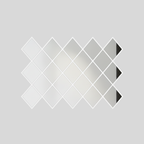 Diamant 3D Poli Brillant | Décoration Luxueuse À Effet Étincelant | Valuna