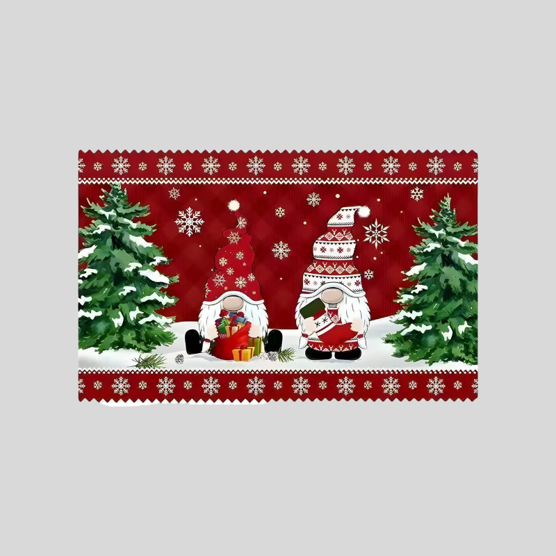 DoorFest | Tapis De Porte Décoration De Noël Intérieur/Extérieur | Valuna