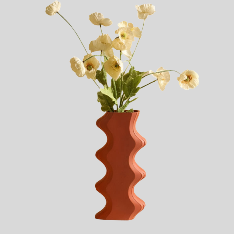 Harmony | Vase Minimaliste En Céramique Pour Arrangements Floraux Raffinés | Valuna