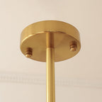 Suspension | Bauhaus en Verre Jaune Crème | Valuna