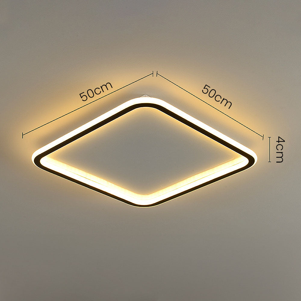 Aurora Square | Lampe Suspendue Carrée Au Design Moderne | Valuna