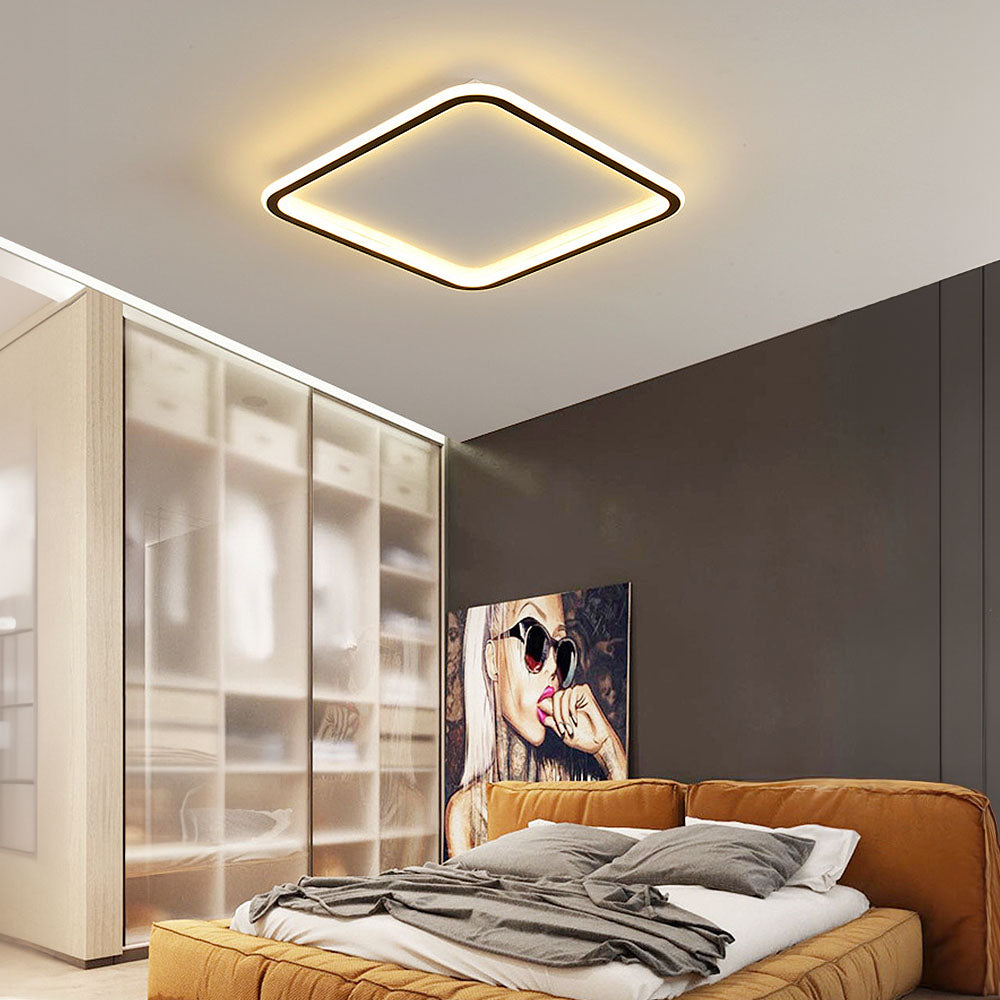 Aurora Square | Lampe Suspendue Carrée Au Design Moderne | Valuna