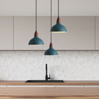 Pendel en Chêne | Ø19 Pétrole | Valuna