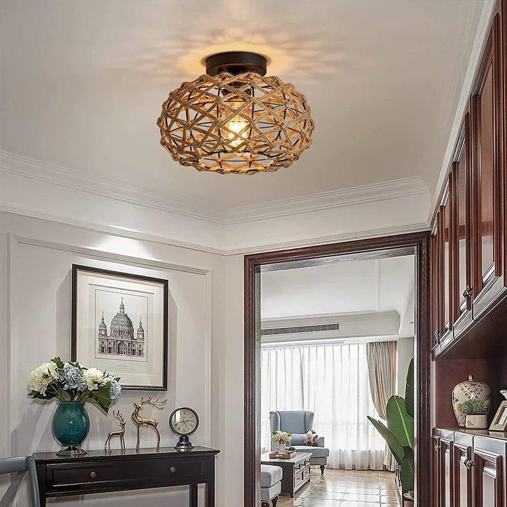 ElegantPrisme | Lampe De Plafond Rétro Élégante Pour Intérieur Stylé | Valuna