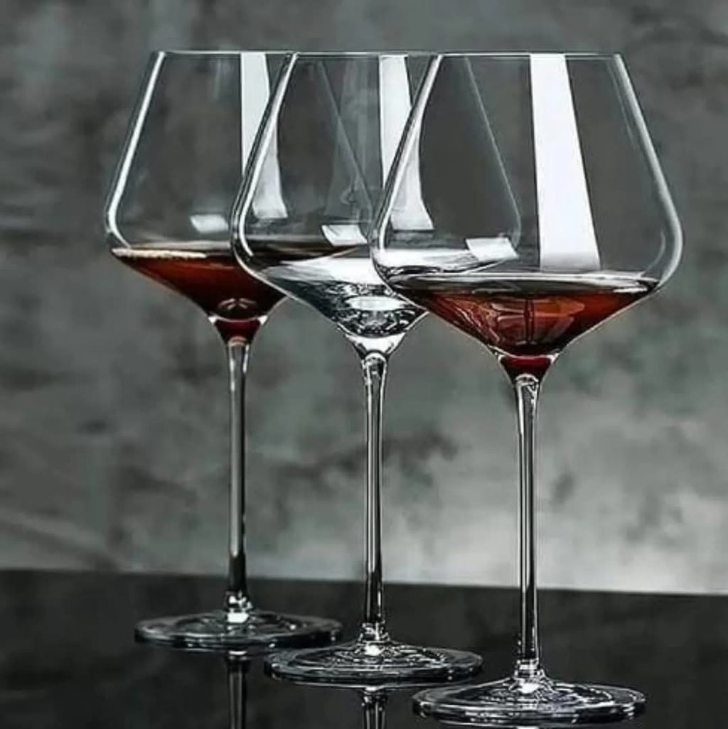 WineSet6 | Ensemble De 6 Verres À Vin Élégants Pour Dégustation Et Table Moderne | Valuna