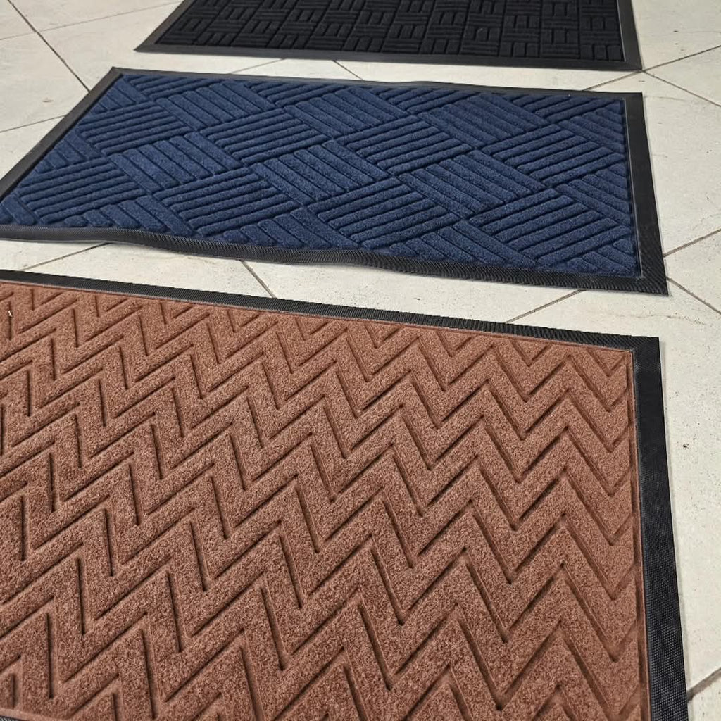 Tapis De Porte En Caoutchouc Et Polypropylène - Valuna