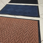 Tapis De Porte En Caoutchouc Et Polypropylène - Valuna