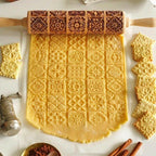 HolidayRoll | Rouleau À Pâtisserie De Noël Festif | Valuna