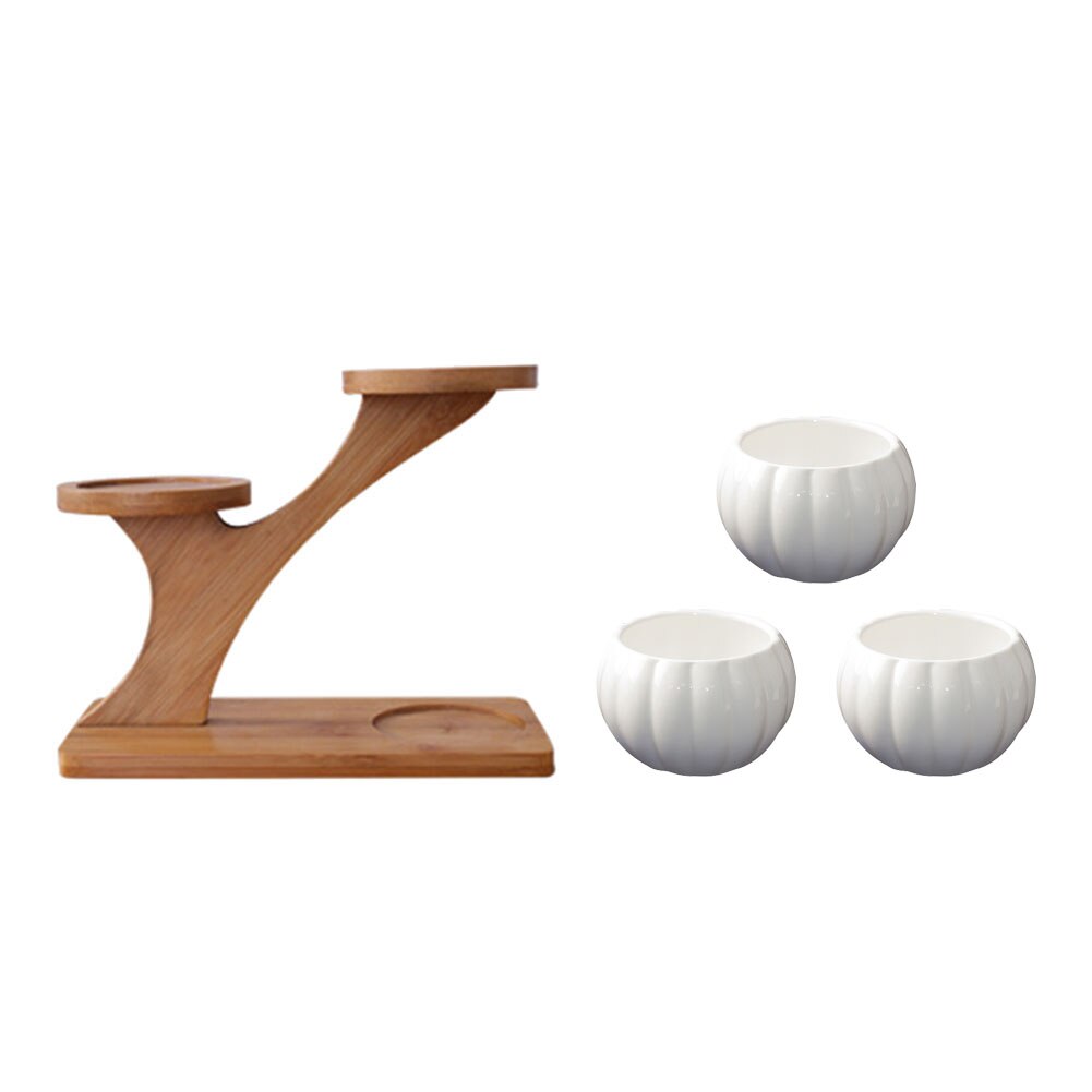 Pumpkin Stand | Support De Plante En Céramique En Forme De Citrouille | Valuna