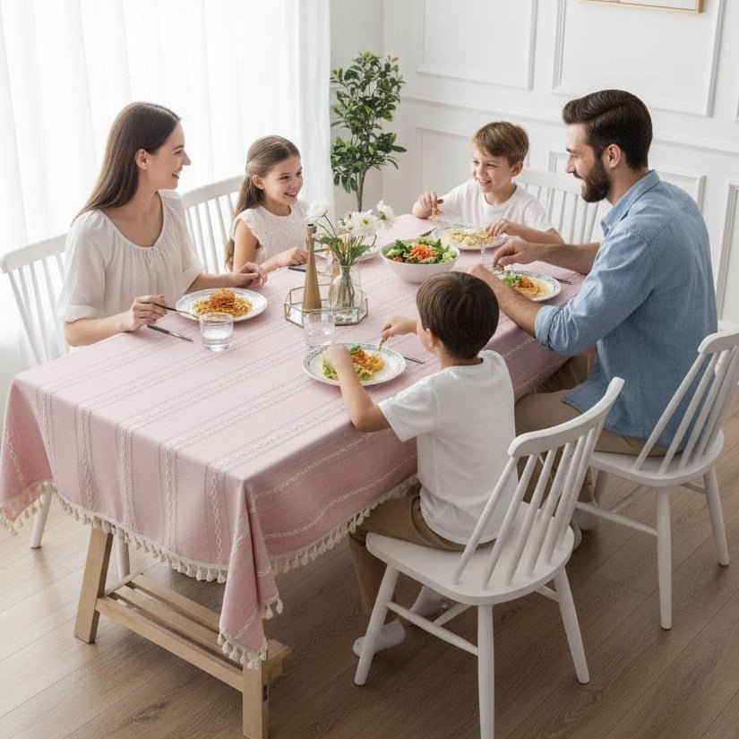 CottonAura | Nappe Premium En Coton Et Lin Pour Chaque Occasion | Valuna