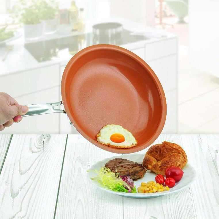 Poêle CleverCook Antiadhésive Nouvelle Génération Cuisson Facile Et Rapide | Livraison Offerte | Valuna