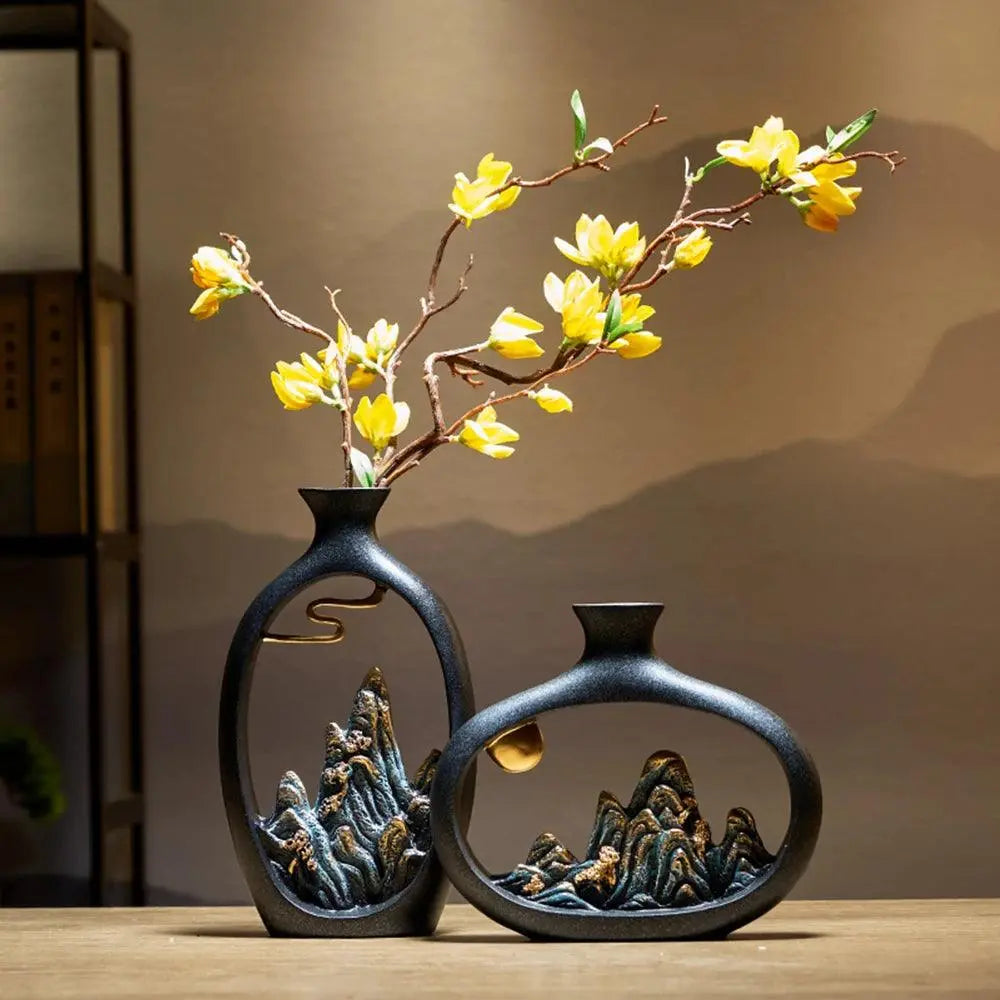 HarmonyVase | Œuvre Maîtresse Feng Shui – Vase Élégant et Décoratif | Valuna