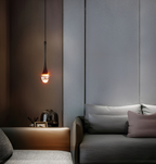 DropElegance | Lampe Suspension En Verre En Forme De Goutte – Élégance Pour Intérieur & Bureau | Valuna