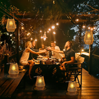 CageRattan Lampes Solaires | Lampes Solaires en Bambou - Lanterne Suspendue Étanche | Valuna