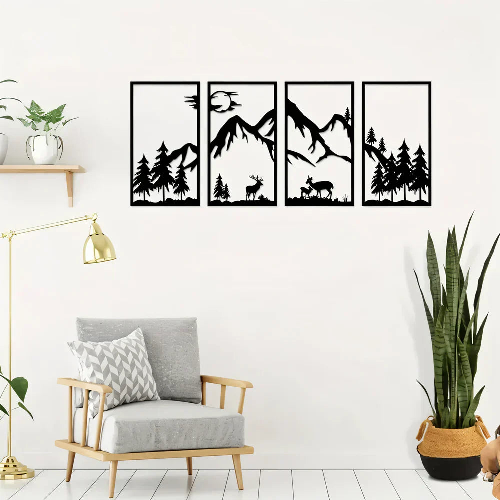 NatureVista | Art Mural Décoratif Pour Intérieur Moderne | Valuna