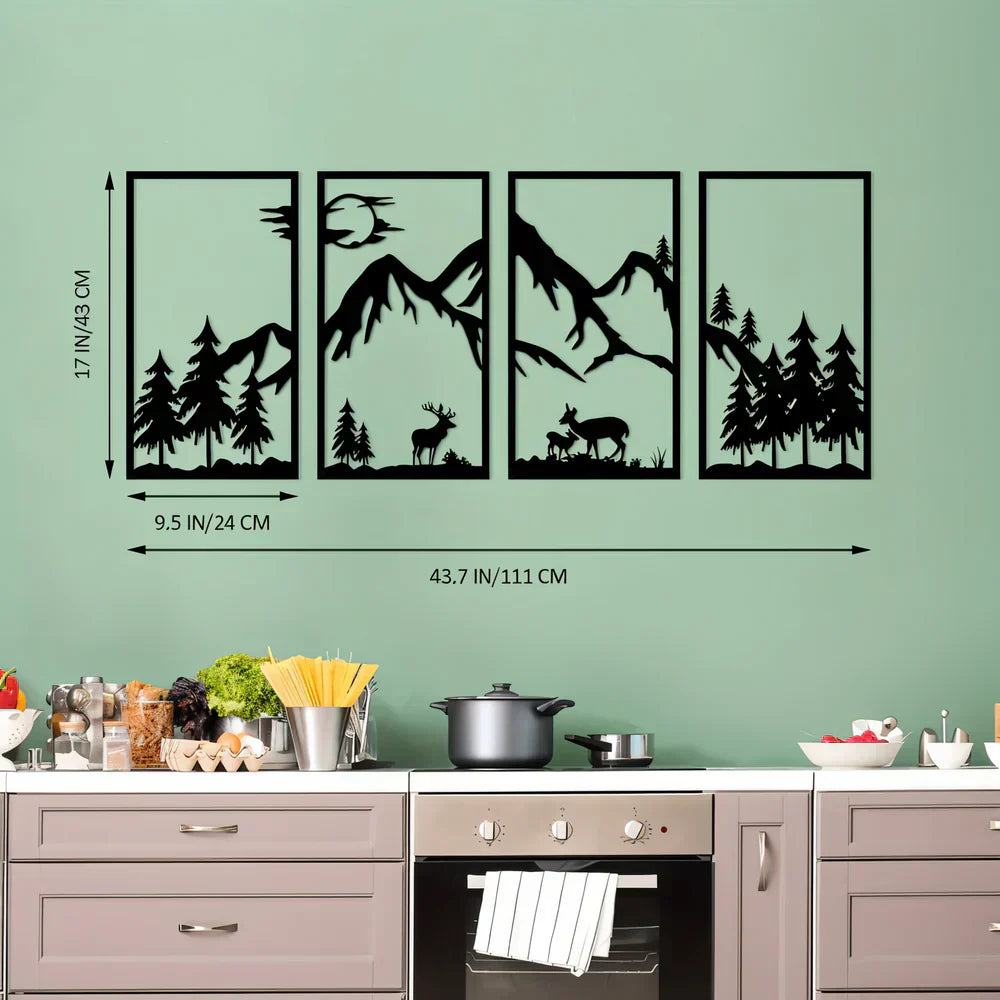 NatureVista | Art Mural Décoratif Pour Intérieur Moderne | Valuna