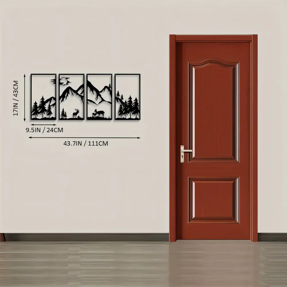 NatureVista | Art Mural Décoratif Pour Intérieur Moderne | Valuna