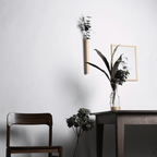 Vase FrischFloret | Vase Murale en Bois de Hêtre Massif et en Noyer | Valuna