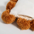 TasselNest | Housse De Coussin Décorative Avec Pompons Élégants | Valuna