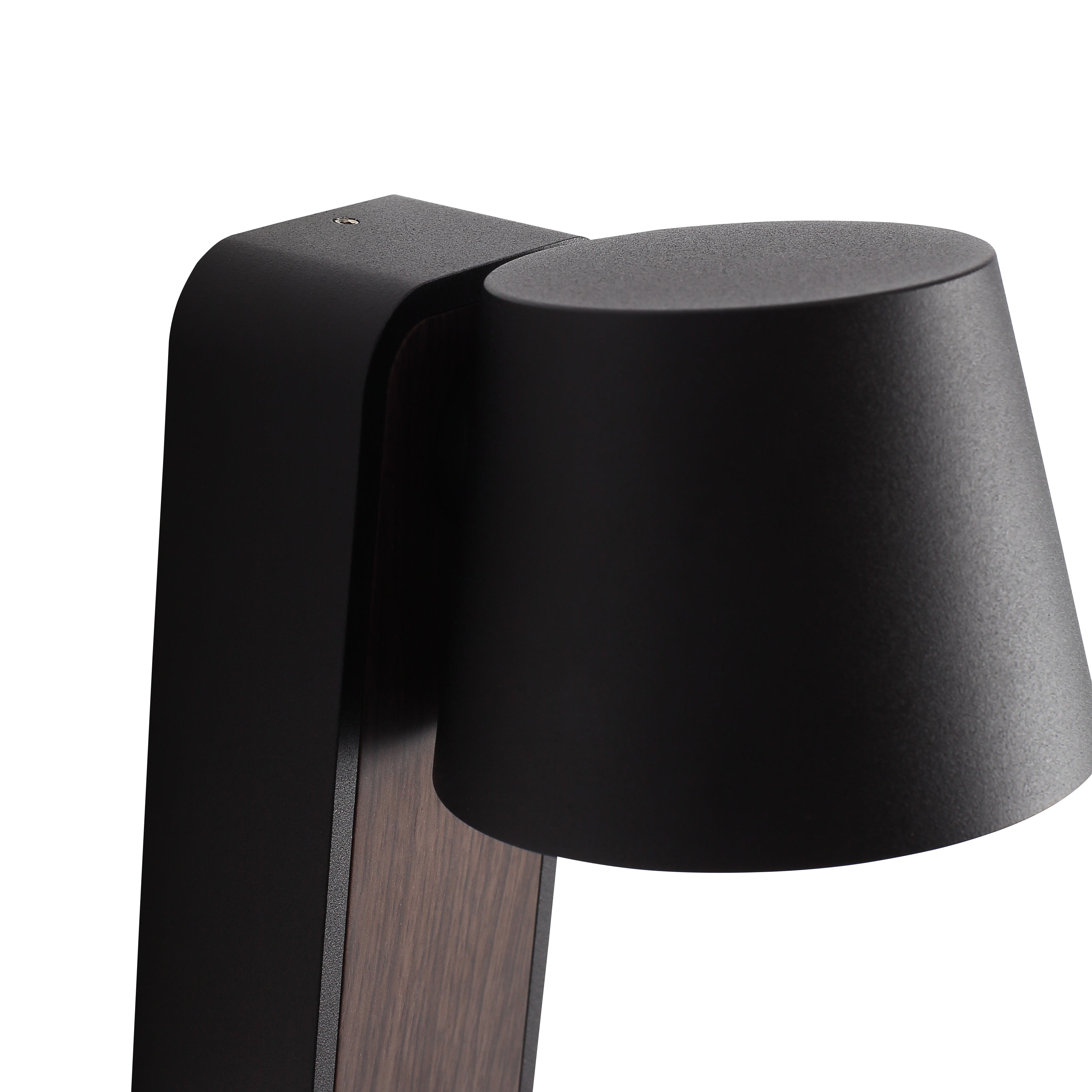 Lampe Murale Torino | Noir/Aspect Bois | Valuna