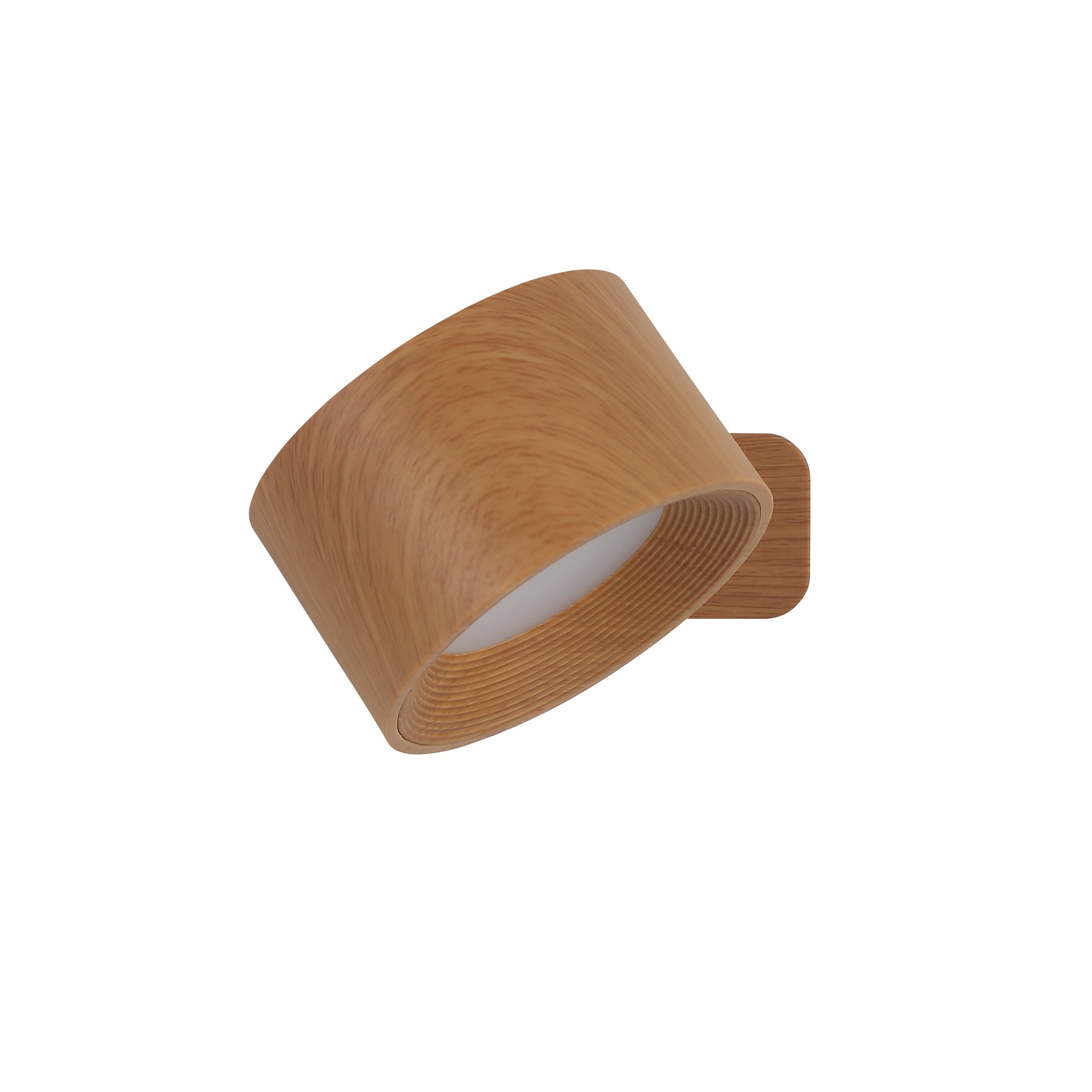 Lampe Murale Magnétique Ticky | Aspect Bois | Valuna