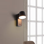Lampe Murale Torino | Noir/Aspect Bois | Valuna