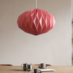 Lune Oblong | Suspension Rose Au Design Élégant | Valuna