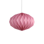 Lune Oblong | Suspension Rose Au Design Élégant | Valuna