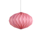 Lune Oblong | Suspension Rose Au Design Élégant | Valuna