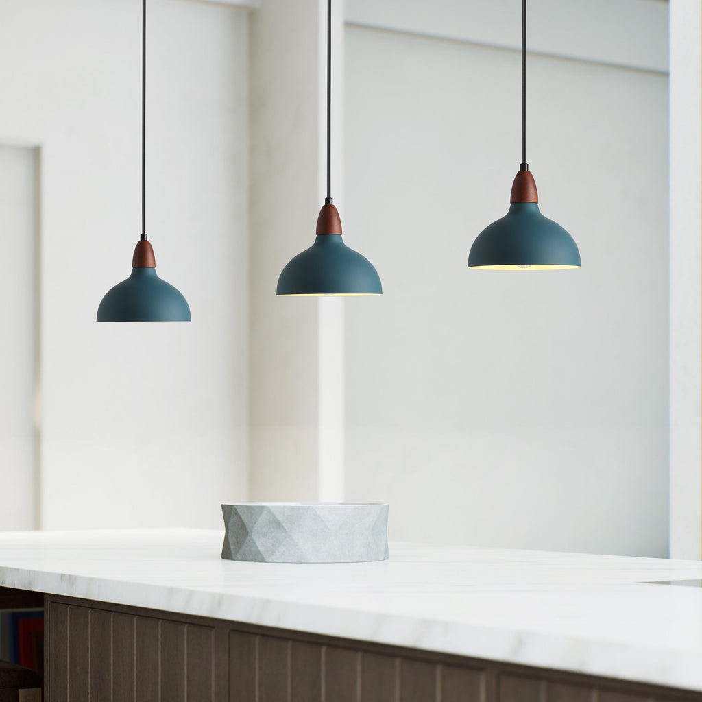 Pendel en Chêne | Ø19 Pétrole | Valuna