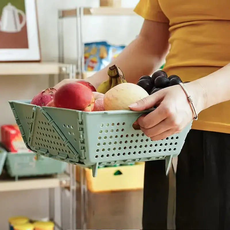 Panier d’Évier Pliable FlexiDrain | Crépine Gain de Place à Séchage Rapide | Valuna