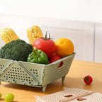 Panier d’Évier Pliable FlexiDrain | Crépine Gain de Place à Séchage Rapide | Valuna